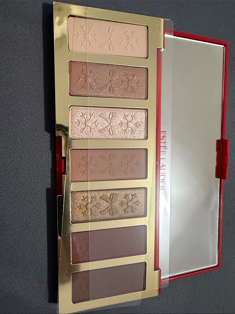 Estee Lauder Red Makeup Palette with Gold Accents. New never touch - Picture 4 of 9
